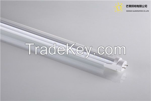 SMD2835 CE ROHS Aprroved 28w 1800mm 6ft led tube t8 100lm/w ra80