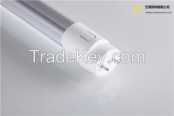 SMD2835 CE ROHS Aprroved 28w 1800mm 6ft led tube t8 100lm/w ra80