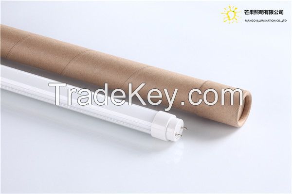 CE RoHS  Compatible magnetic ballast T8 LED round tube 2400mm 8ft 36w