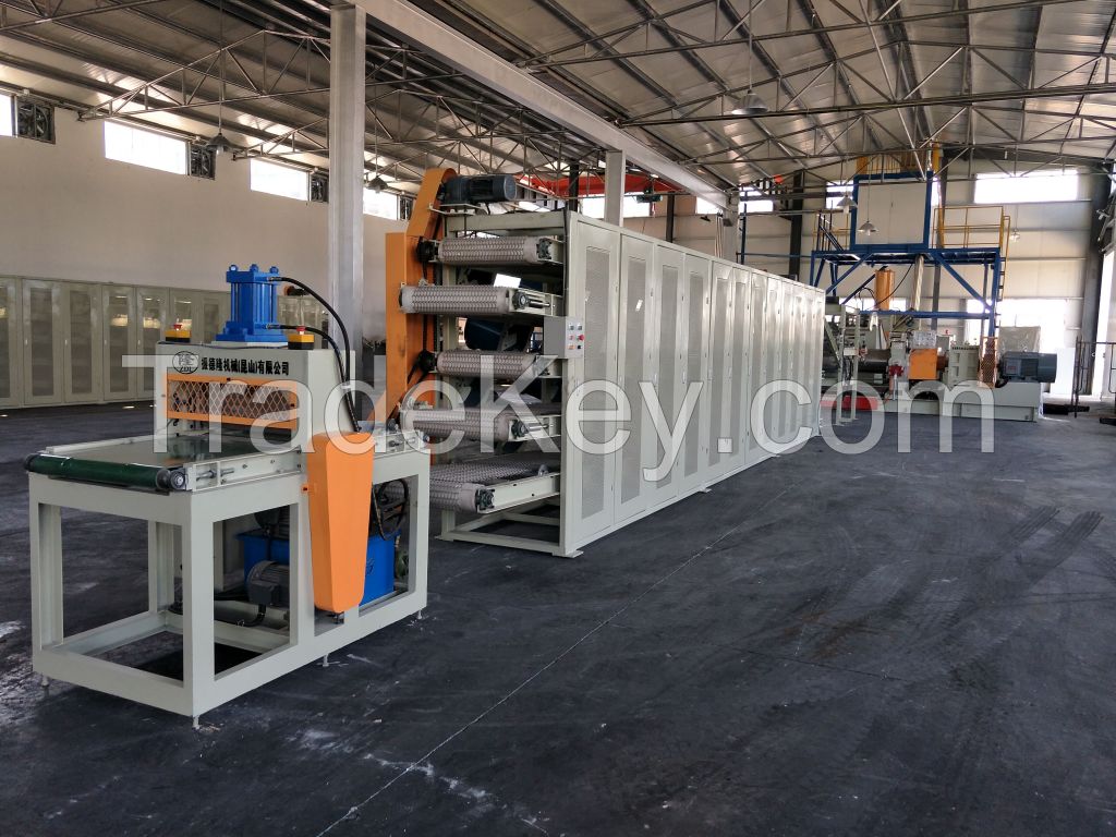 Rubber sheet cold machine