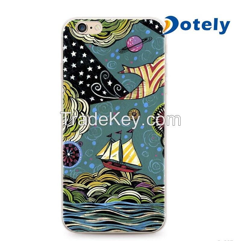 Soft TPU Color Printing iPhone6 Mobile Phone Cases