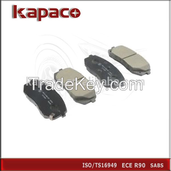 Front wheel brake pad