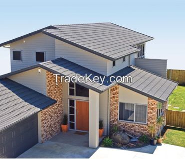 New Shingle Tile Sand Coated Metal Roofing Tile