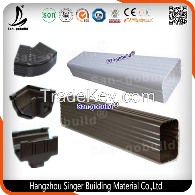 High Quality Pvc Rain Gutter for Dainage System