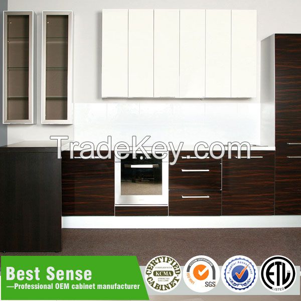 2016 new polycarbonate mdf kitchen cabinet model design