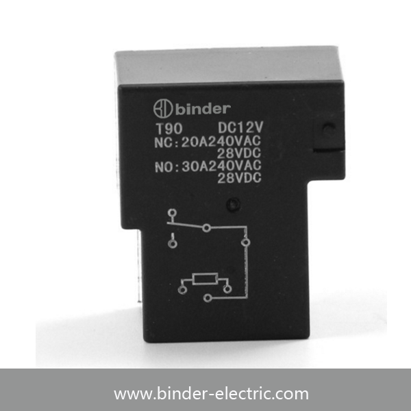 JQX-15F T90 12VDC 30a Minature pcb relay