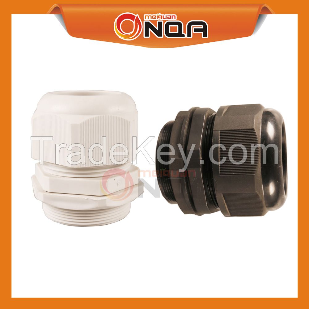 M20 Nickel Plated Brass Cable Gland/Nylon Cable Glands PA66/PP Metal