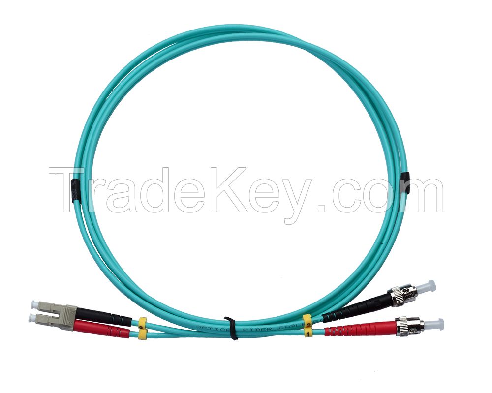 Steel Armored OS2 9/125 Single Mode Fiber Optic Patch Cable