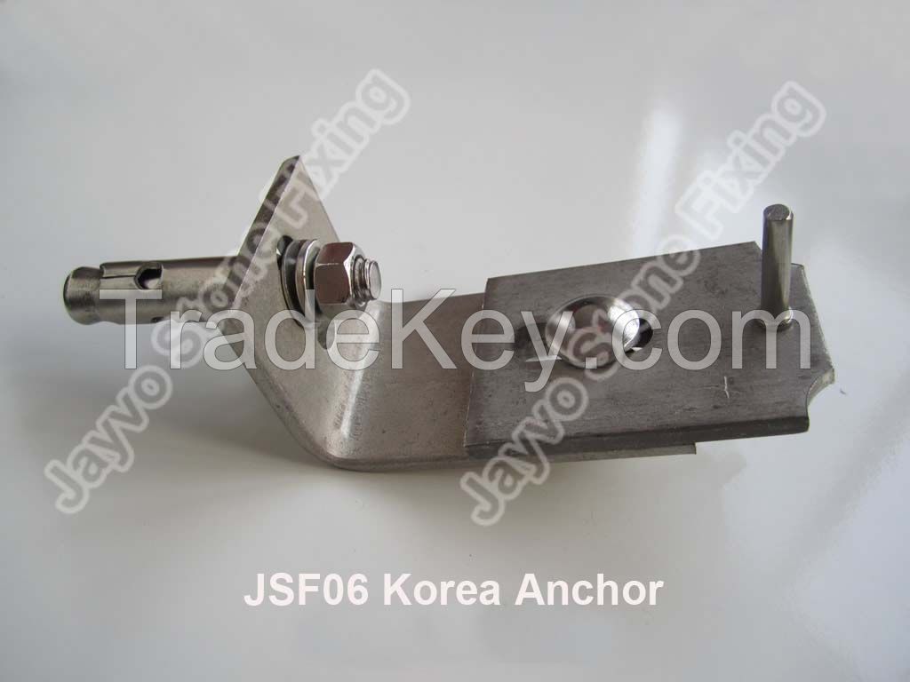 stainless steel anchor fixing system