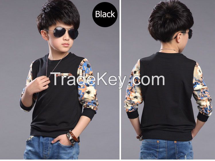 YQ006 boys long sleeve t-shirt