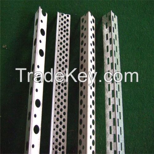 PVC corner bead/angle bead with fiberglass mesh