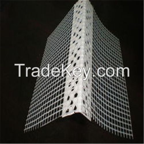 PVC corner bead/angle bead with fiberglass mesh