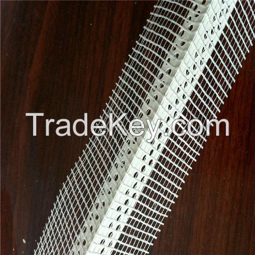 PVC corner bead/angle bead with fiberglass mesh