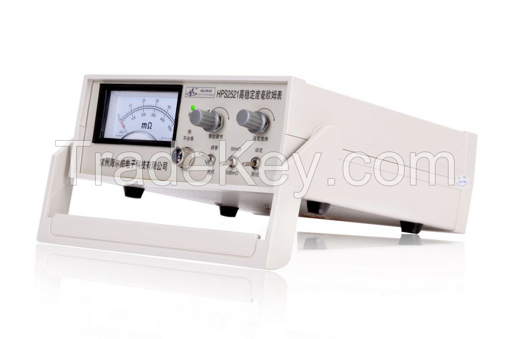 Digital Resistance Tester Milliohm Meter with accuracy 5%