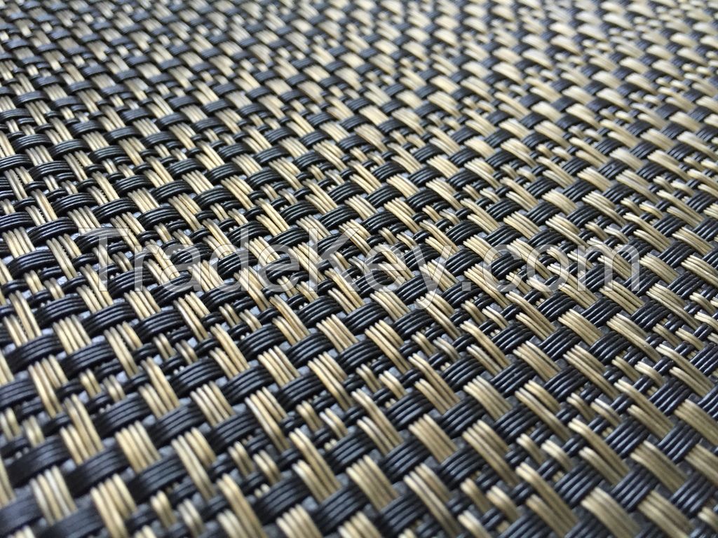 PVC woven floor covering