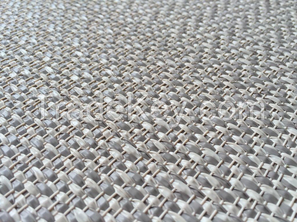 PVC woven floor covering