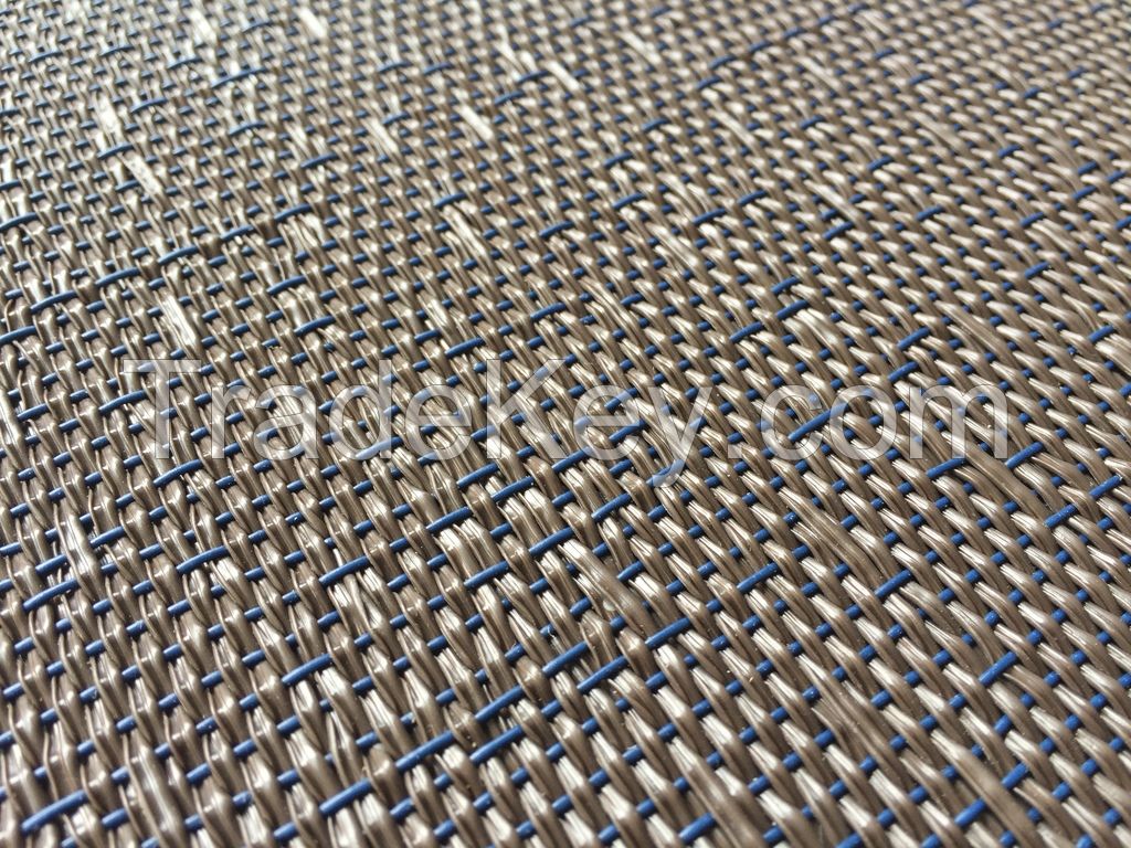 PVC woven floor covering