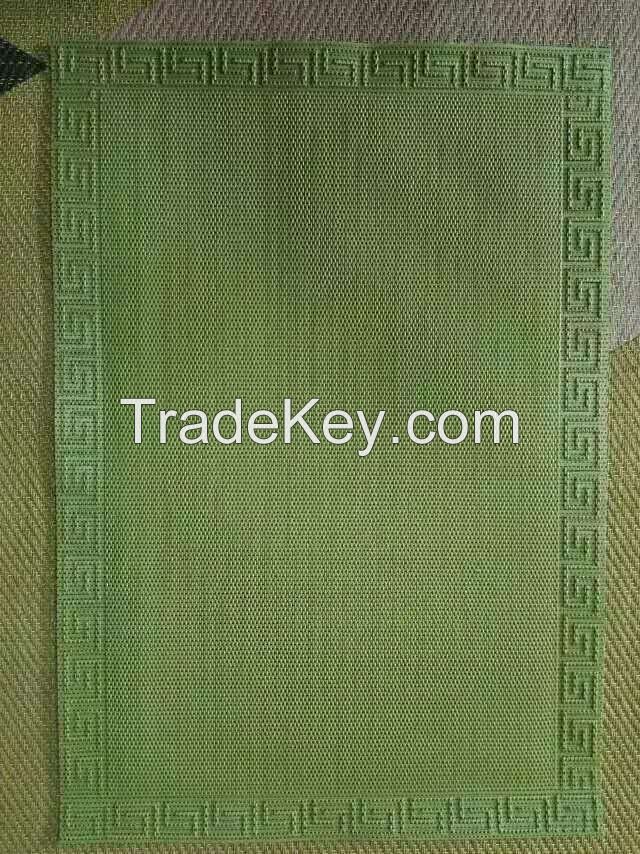 PVC woven floor mat