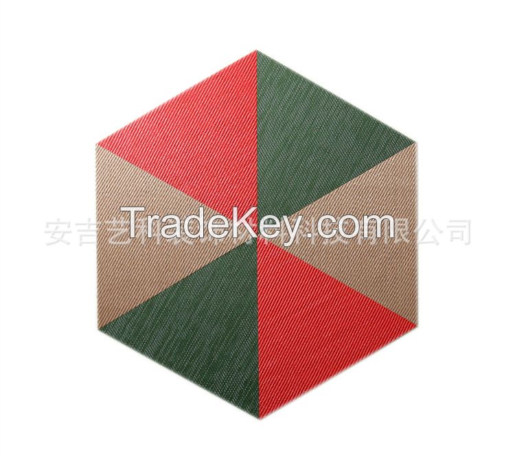 PVC woven parquet