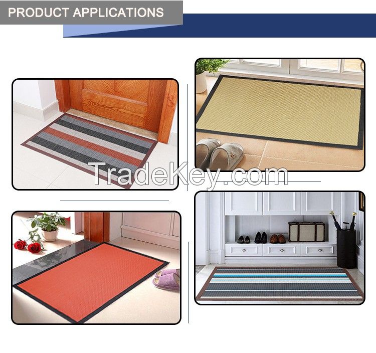 PVC woven floor rugs