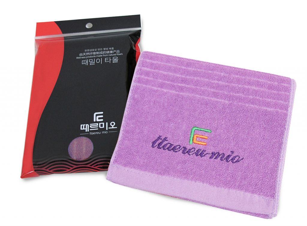 Ttaereu mio Scrub Washcloth (Stripe)