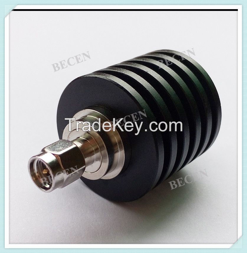 10w attenuator SMA Coaxial fixed attenuator 1-30dB