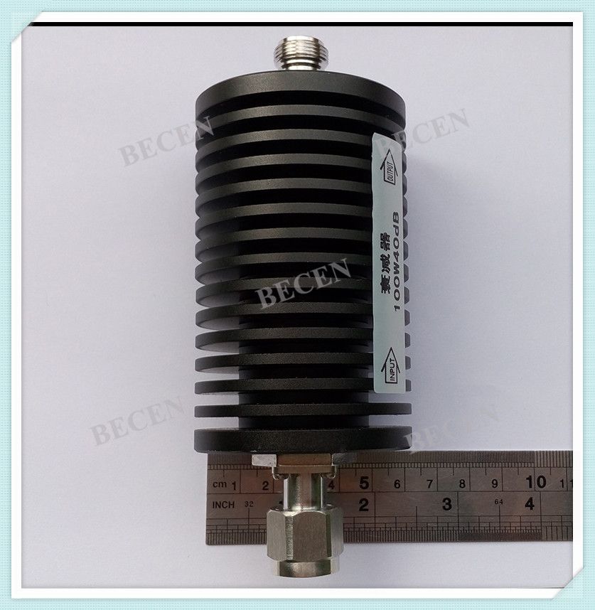 100W N connector rf fixed Attenuator 1-50db can be choosed