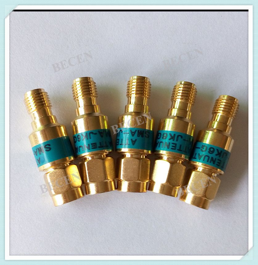 2W SMA male to female  Coaxial Attenuator sma connector 1-30db can be choosed
