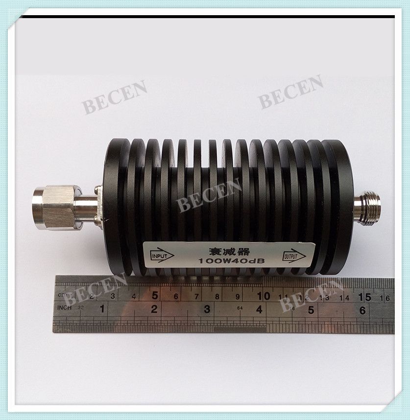 100W N connector rf fixed Attenuator 1-50db can be choosed