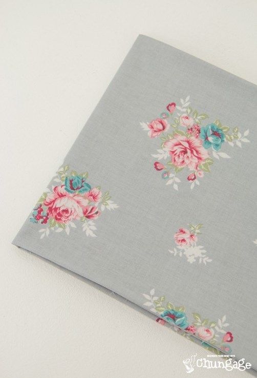 Printed cotton fabric - Shabby garden