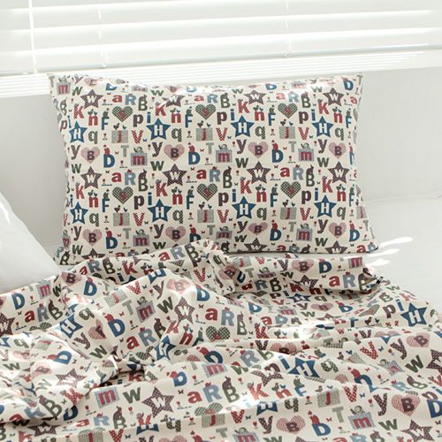 Printed cotton fabric - Anymal baby