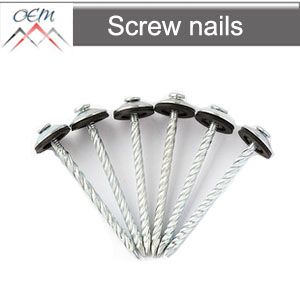 roofing nails with screw shank