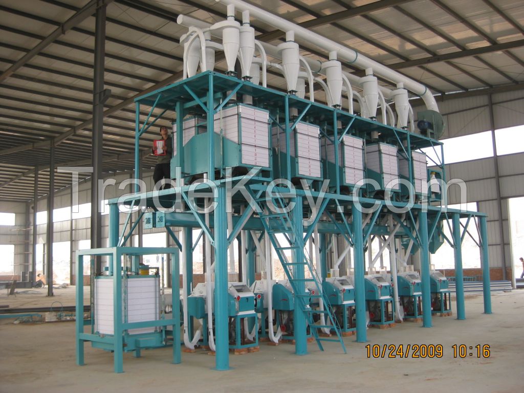 50mt per day maize processing plant