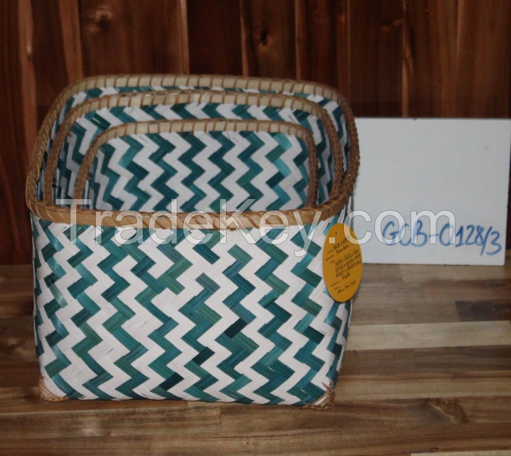 Sets 2 of Bamboo Basket 