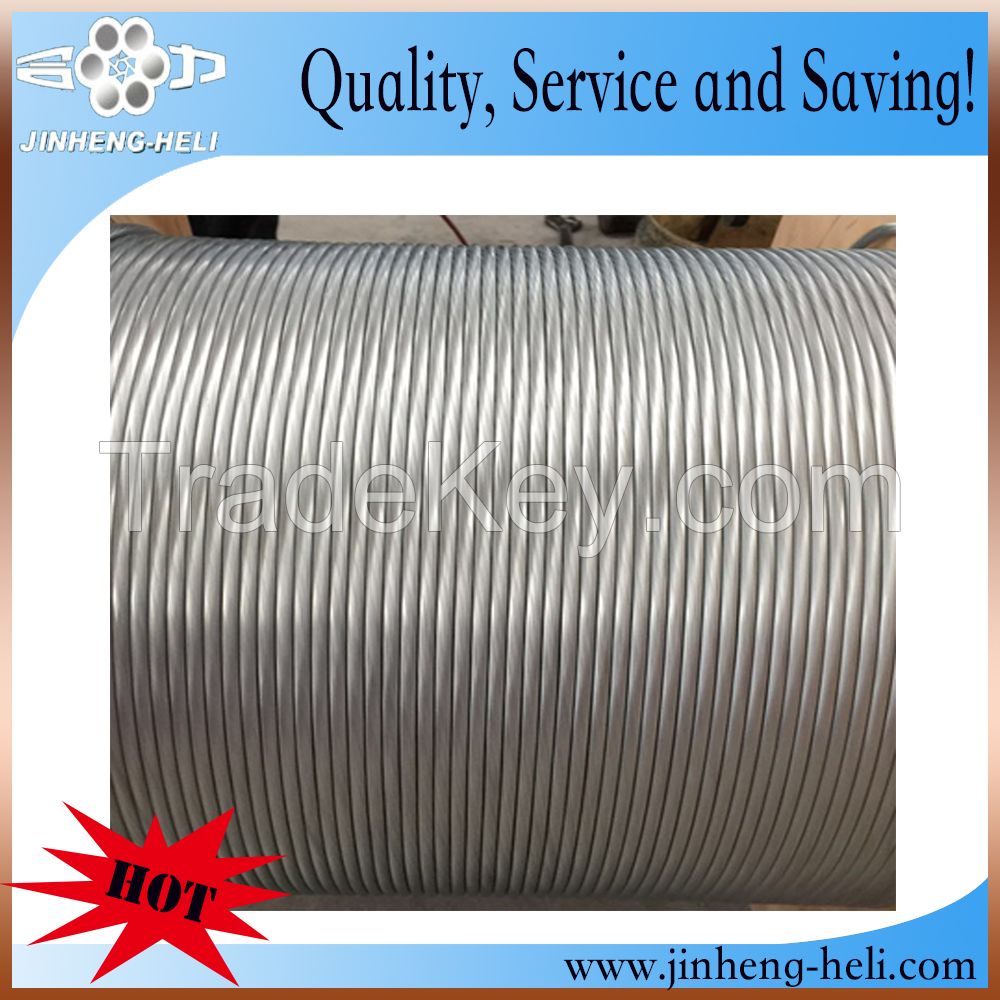 Galvanized steel strand 1*7 for messenger wire