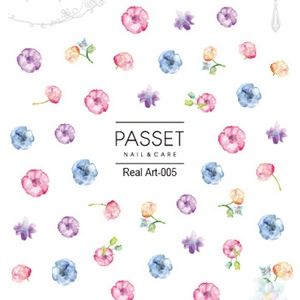 Passet Real Nail Art Sticker For Nail Decoration