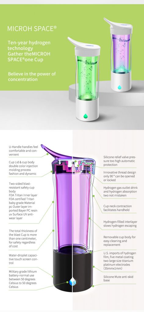 pure hydrogen water generator cup purifier Water dispenser