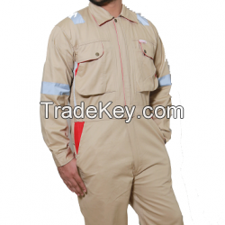 Workwear, Safety Cloths, Coverall with reflector