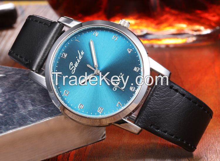 2016 hot selling high-end SWIDU brand mens Japan movt quartz watch SWI-096