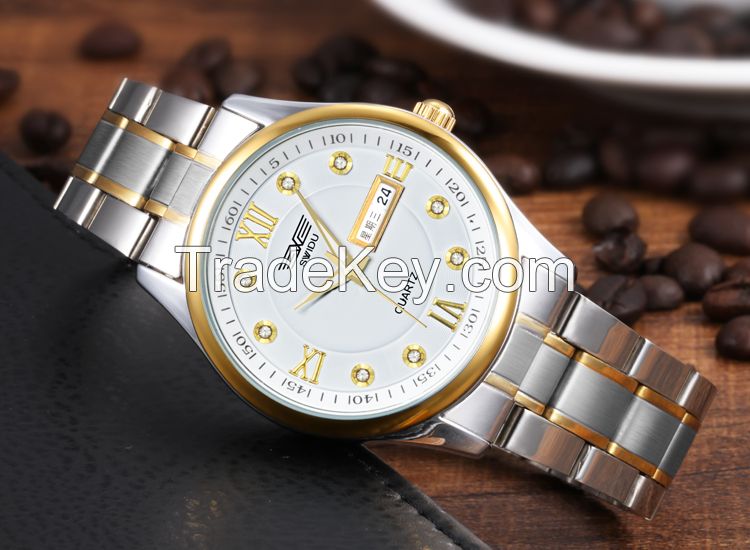 2016 best seller high quality diamond watches with 3 ATM waterproof