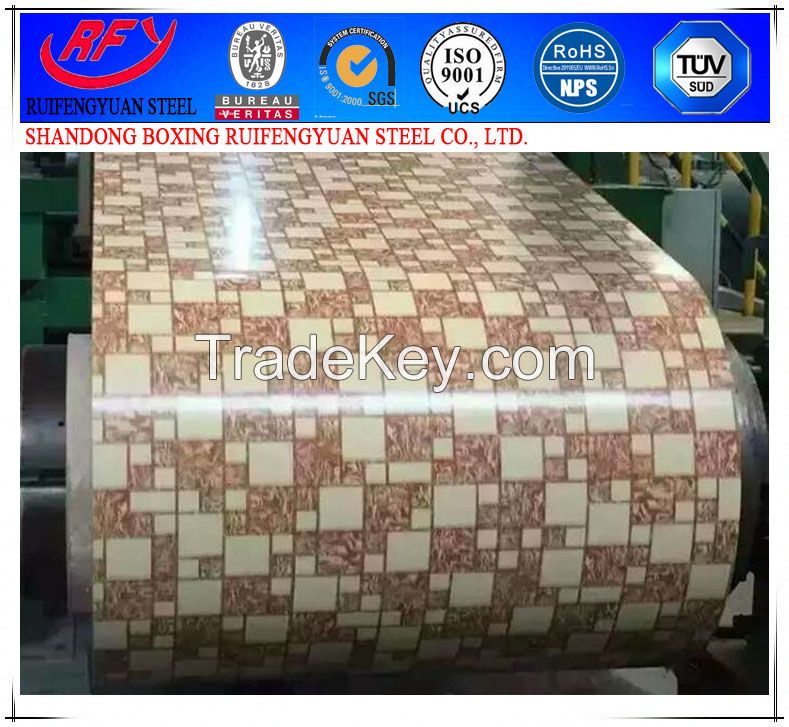 High Quality PPGI Galvanized Steel Coil from Shandong/PPGI sheet