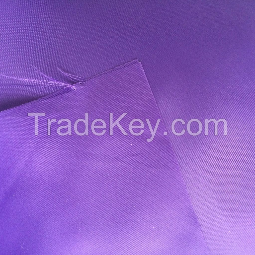 Eco friendly recycled polyester taffeta fabric