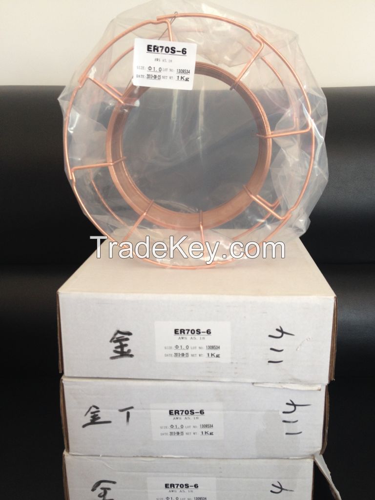 ER70S-6 CO2 gas shield Solid MIG Welding Wire