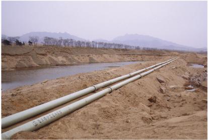 Steel-Plastic Composite Pipe for BUSHING of UNDERGROUND ELECTRIC CABLE