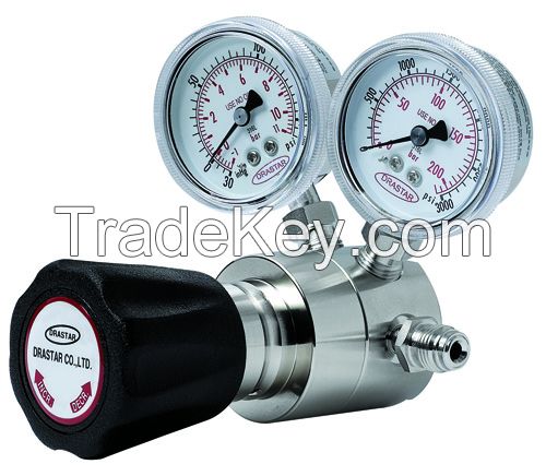 High purity pressure regulator