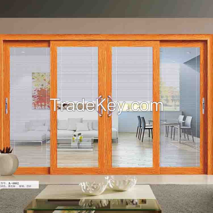 sound-proof aluminum sliding glass doors for balcony