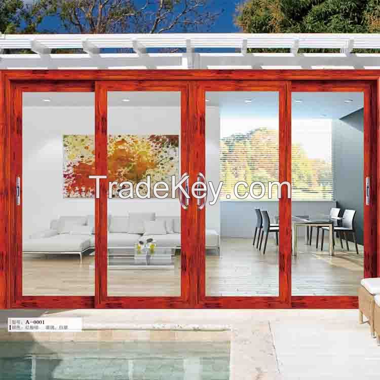 sound-proof aluminum sliding glass doors for balcony