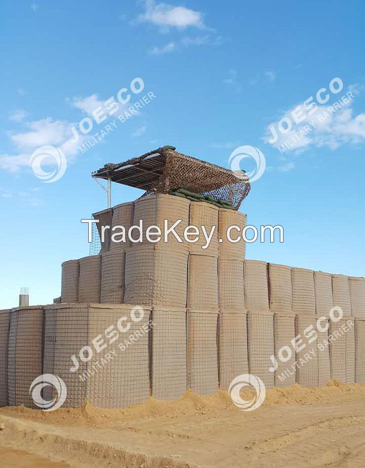 hesco barrier galvanized welded bastion military JOESCO Bastion