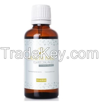 TCA peel 25%, pH1.1