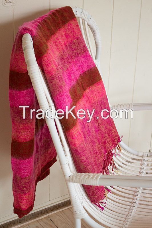 Yak wool blankets 